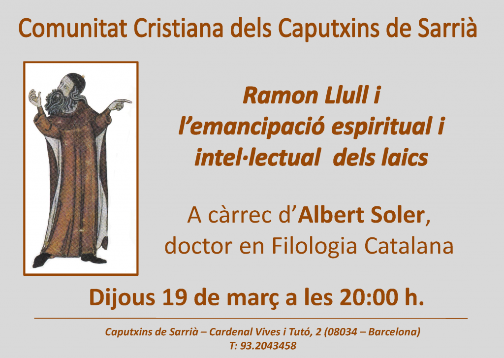 2015 Conferència Sarrià març