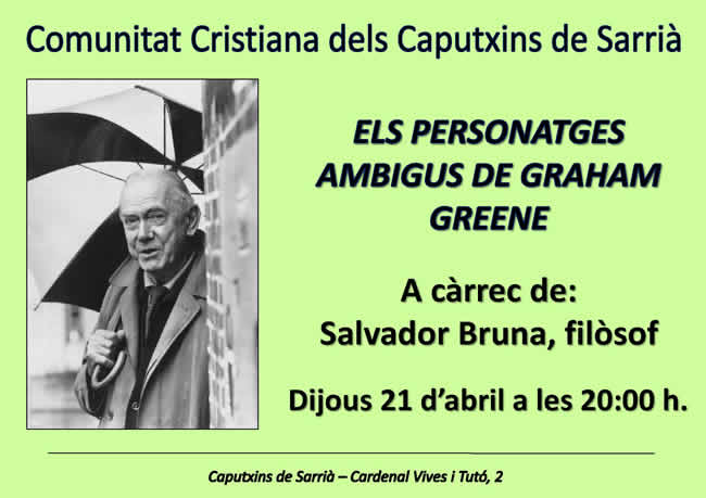 2016 Conferència Sarrià abril