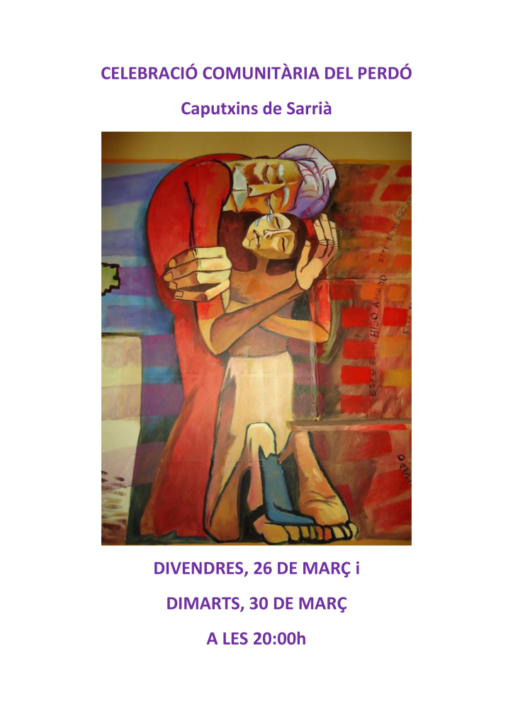 CARTELL CELEBRACIÓ COMUNITÀRIA DEL PERDÓ QUARESMA 2021
